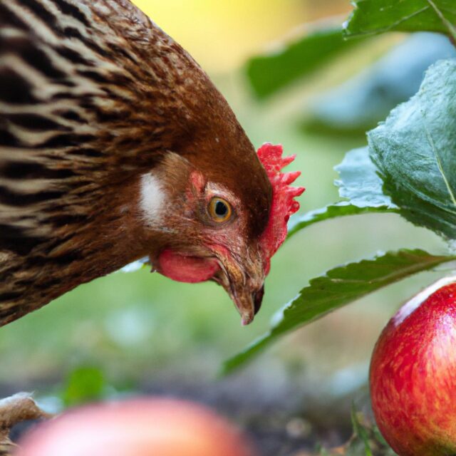 What Age Can Chickens Eat Apples