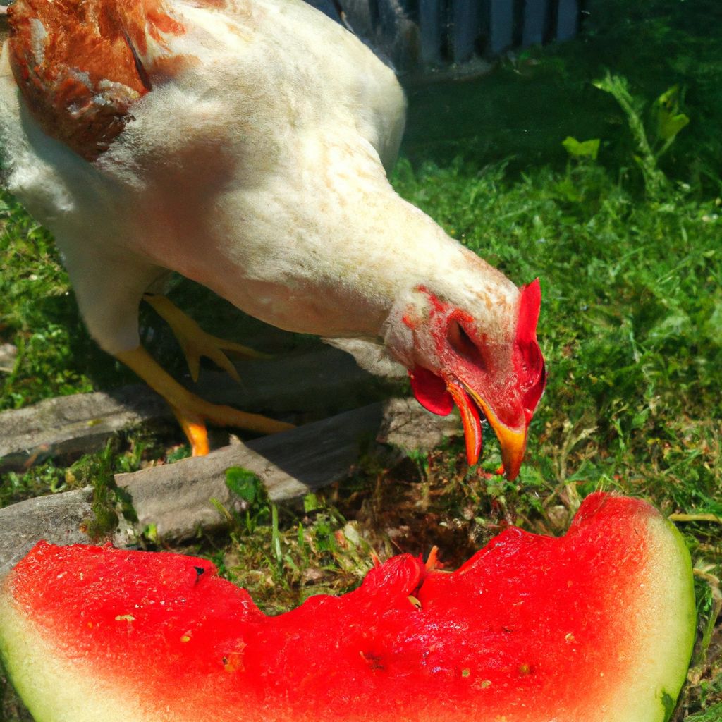 What Age Can Chickens Eat Watermelon