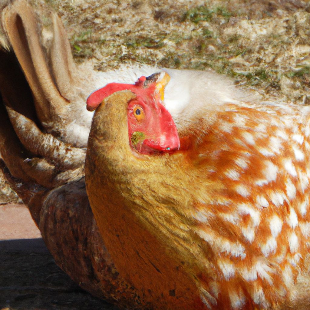 Why Do Chickens Lay On Their Side In The Sun